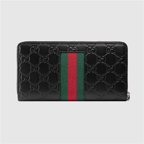 gucci wallet debossed signature|Gucci signature wallet review.